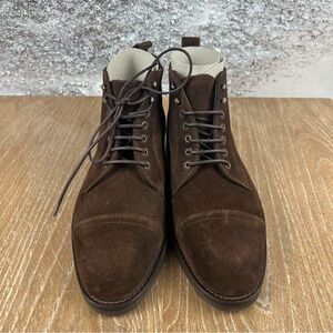 544 Polo Ralph Lauren  Men's Brown Suede Lace-Up chukka Boots size 8.5